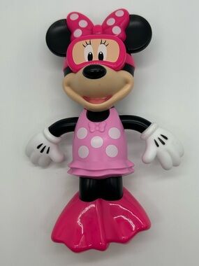 Disney Junior Minnie Mouse Water Swimmer Pink Wind Up Water Toy